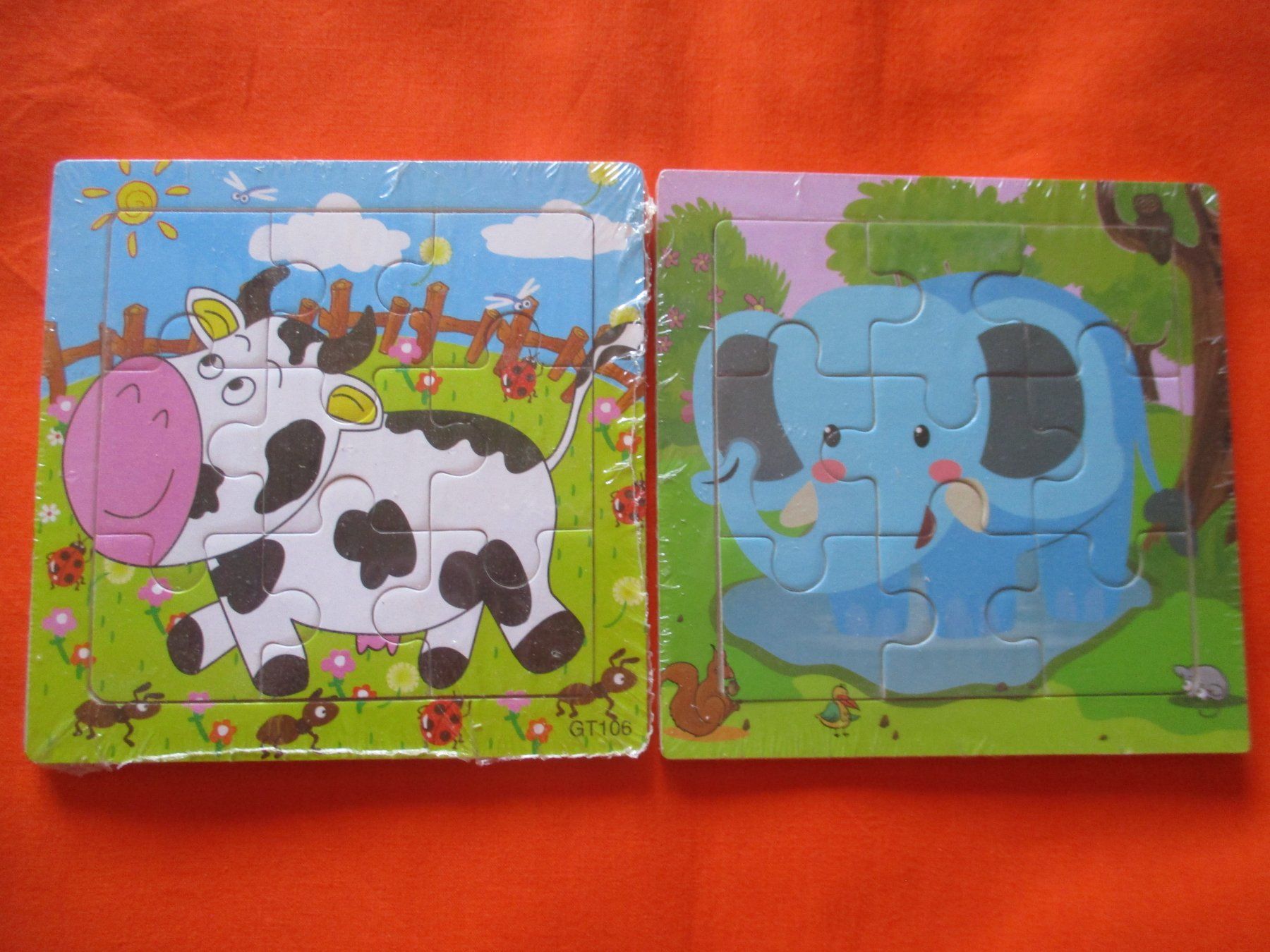 Puzzle: 2 Holzpuzzle Set 1 – Nuovo e nell'imballaggio originale da Birsfelden venduto da alles-muss-raus