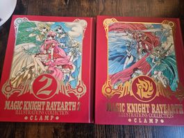 Magic Knight Rayearth 1+2 Artbooks