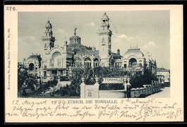 AK Zürich, Tonhalle, 1899