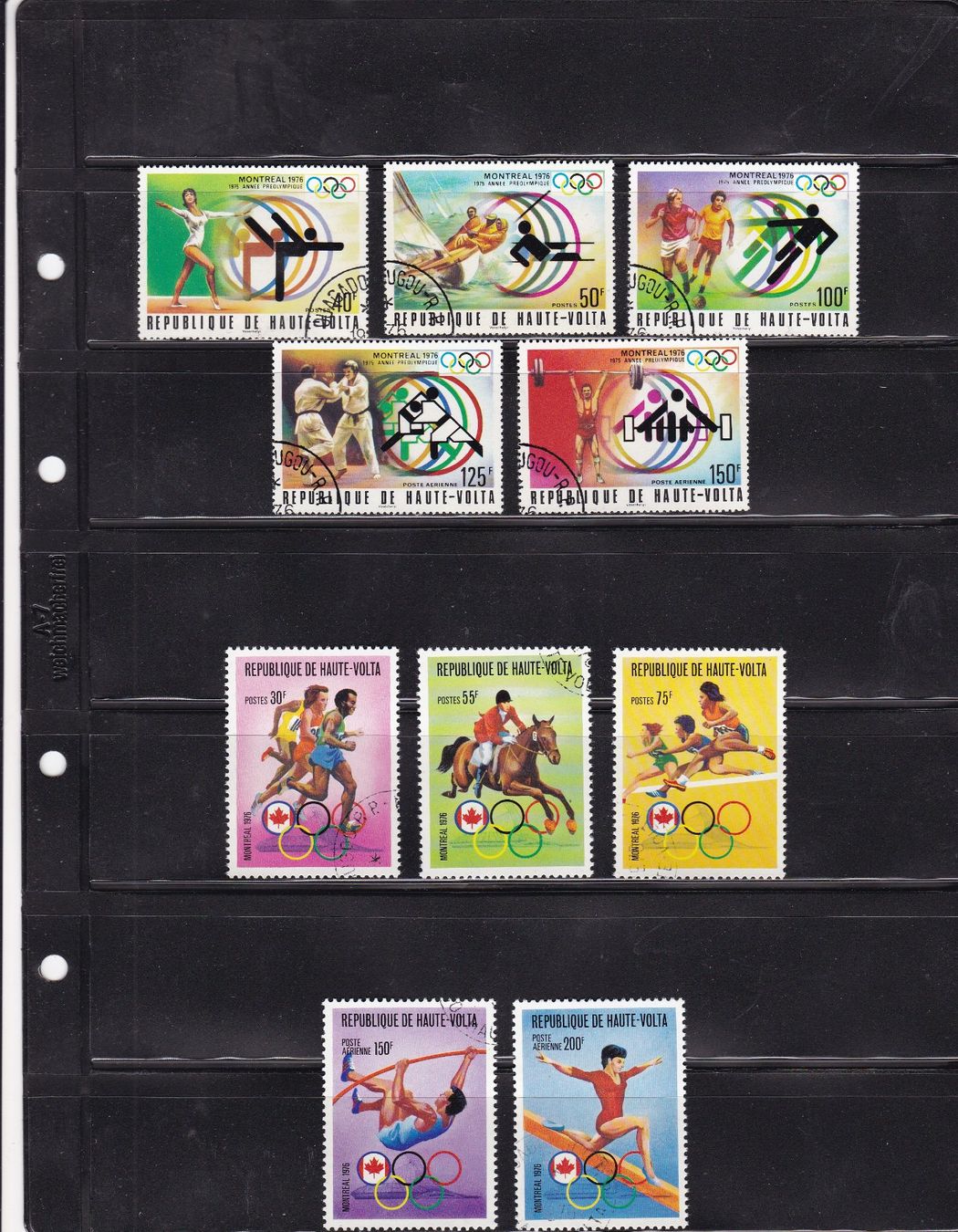 Motive: Olympische Spiele 1976 Montreal – Gebraucht aus Gretzenbach von