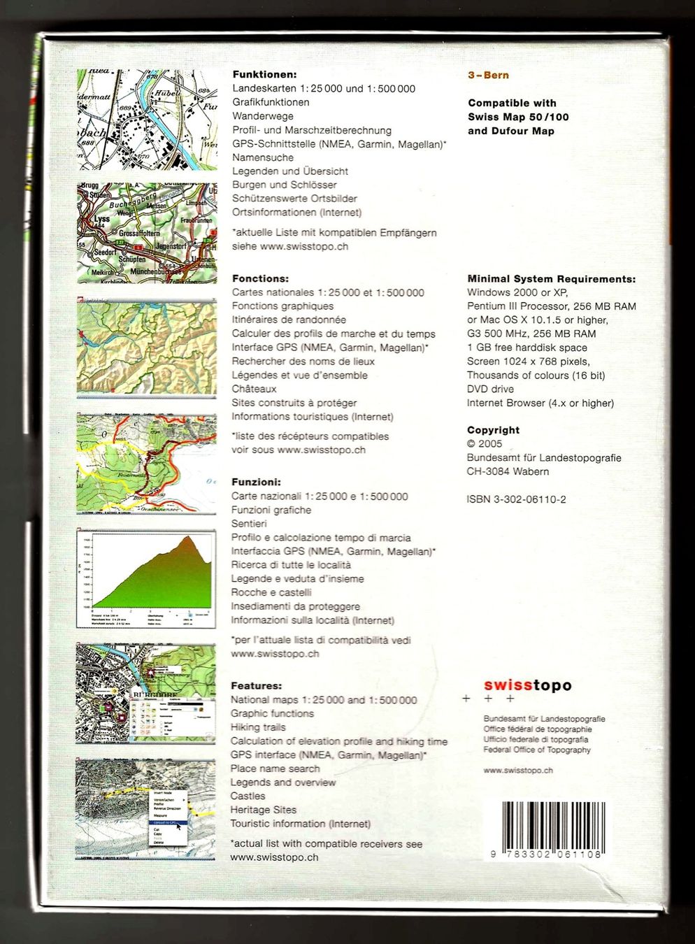 Cartine & Atlanti: Swiss Map 25 3-Bern 1:25'000 – Usato da Lenk im Simmental venduto da Ruedauph 2