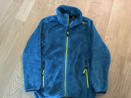 Fleecejacke für Jungen von CMP, Grösse 116, in Petrolblau