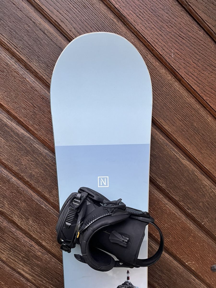 Board: Nitro - Team Exposure Snowboard inkl. Bindung – Usato da Unterseen venduto da BiancaNBozo 1