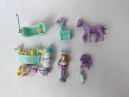 Polly pocket eiskunstlauf ersatzfigurne