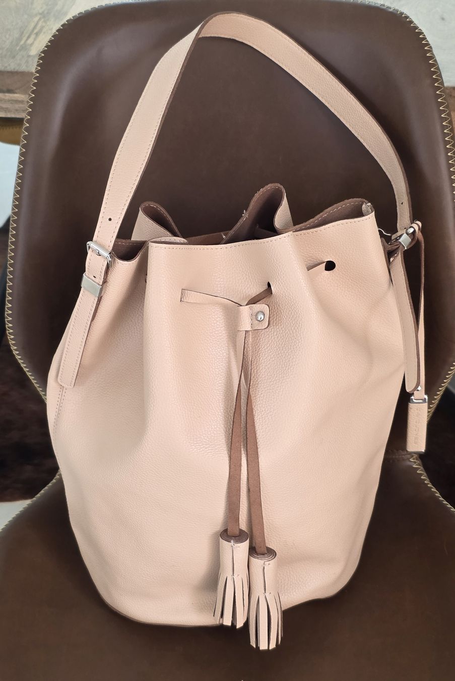 Sacs femmes: Tasche Beutel Leder rosa ,Neu – Neuf (Voir description) à Rheinsulz par Gilea