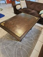 Wunderschöner Marokkanischer Couchtisch aus Massivholz 