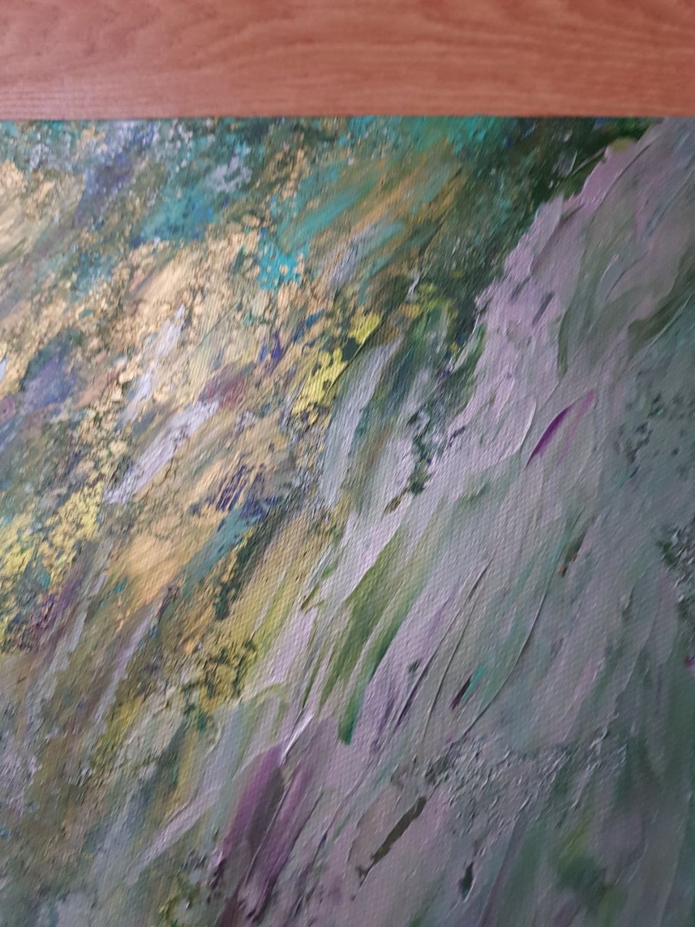 Gemälde: Painting: "If only...", 40 x 50 cm canvas frame – Neu und originalverpackt aus Turbenthal von viw_48fr 3
