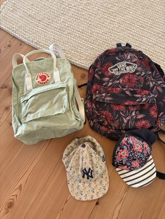 2 Backpack Fjällräven, Vans 2 Caps