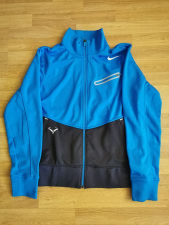 Rafael Nadal Nike Sweatshirt mit Reißverschluss blau | Gr.M