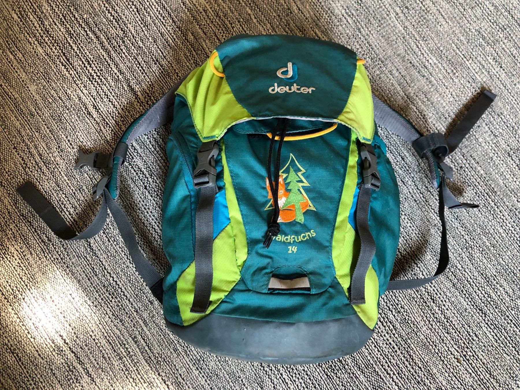 Deuter Kindertaschen: Deuter Wanderrucksack, Modell "Waldfuchs 14" – Gebraucht aus Basel von Cupro
