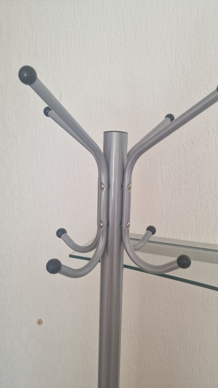 Garderobe: Garderobenständer Metall Silber gebraucht – Gebraucht aus Weisslingen von and-lo73 1
