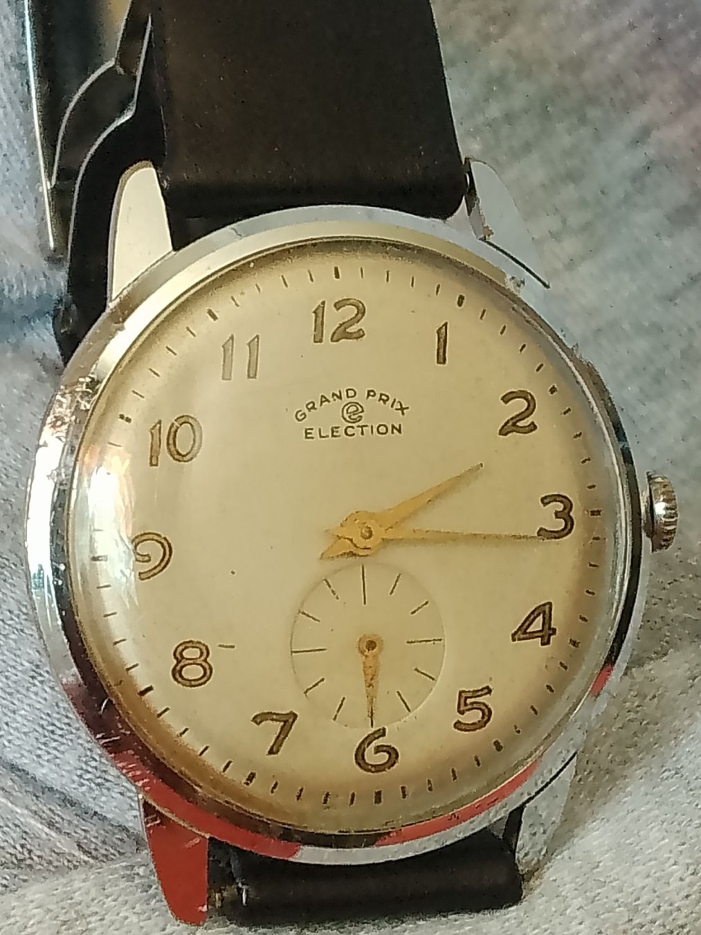 Swiss Uhren: GP Election 38mm handaufzug läuft super  – Gebraucht aus Agno von sam2608 2