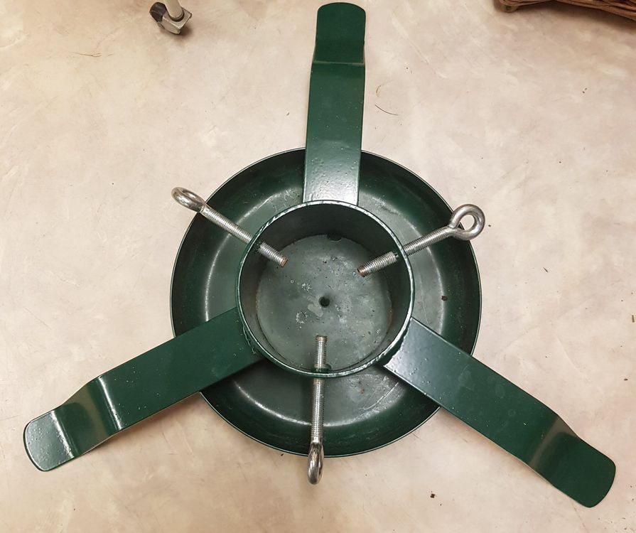 DOITOOL Weihnachtsbaumständer Aus Metall – Vierfüßiger Standfuß, Einfach Montierbar