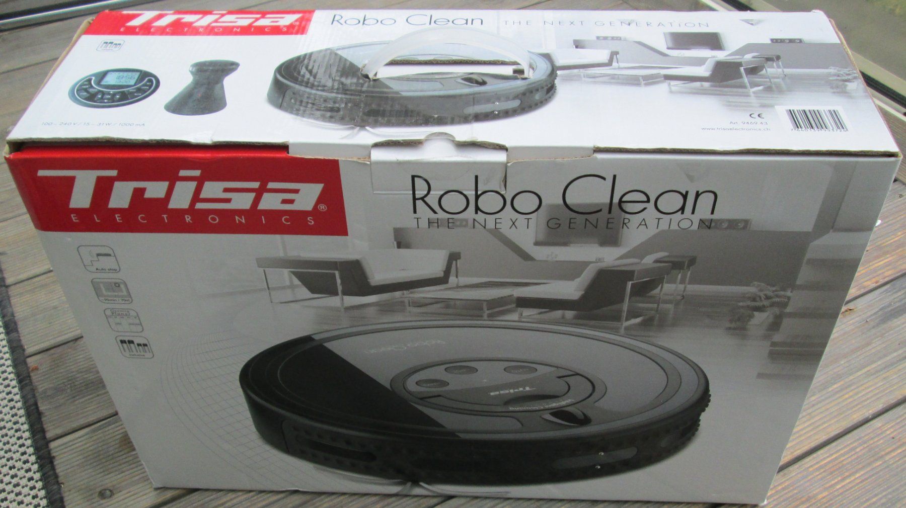 Trisa Aspirapolveri & Accessori: Trisa Robo Clean - The Next Generation Staubsaugerroboter... – Usato da döttingen venduto da Gorbs1 1