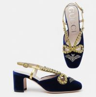 Gucci ORIGINALI e NUOVE! scarpe con strass stupende N. 37 IT