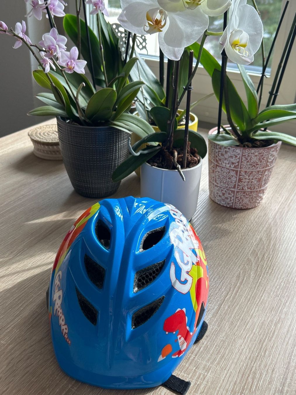Crosswave Helme: Velohelm Kinderhelm blau GROSSWAVE SIZE 51 - 55 cm – Gebraucht aus Brunnen von Nala2929 1