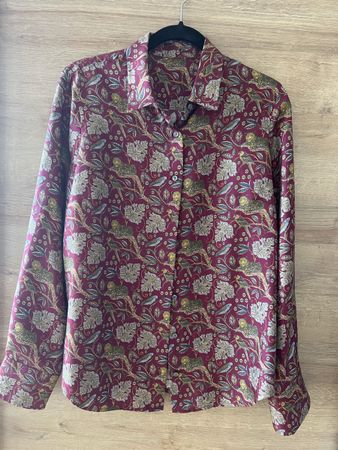 Seidenbluse Grösse 36/38.  