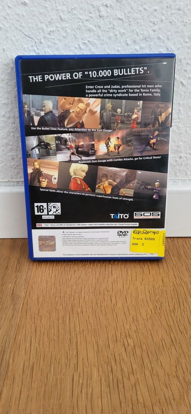 Sony Giochi: PS 2 - 10000 Bullets – Usato da Münsingen venduto da DigitaleSpielecke 1