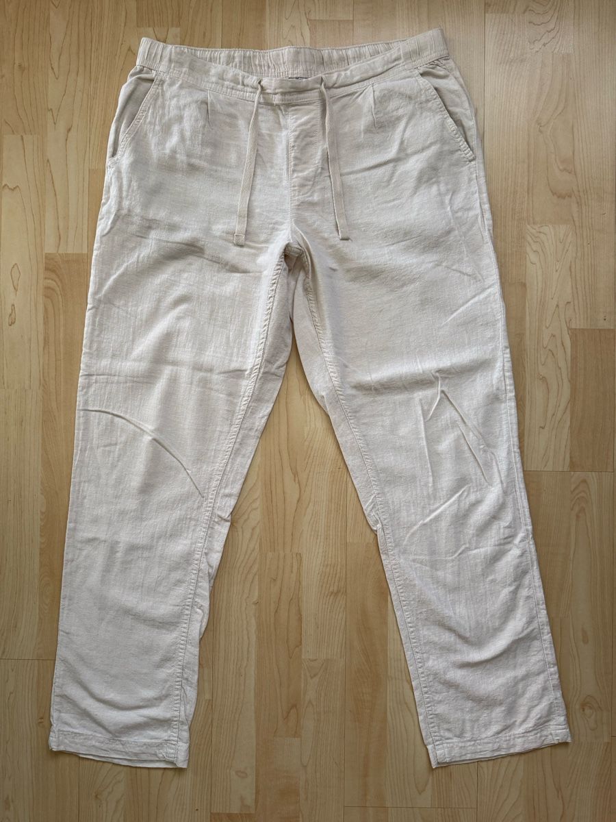Guinzagli & Collari: Baumwoll-Leinenhose beige Gr. XL/ NEU – Nuovo (secondo la descrizione) da Horw venduto da ast_b5c6 2