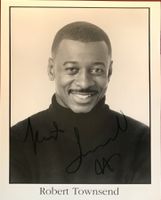 Robert Townsend 1957- Autogramm signiert Foto 20x25cm