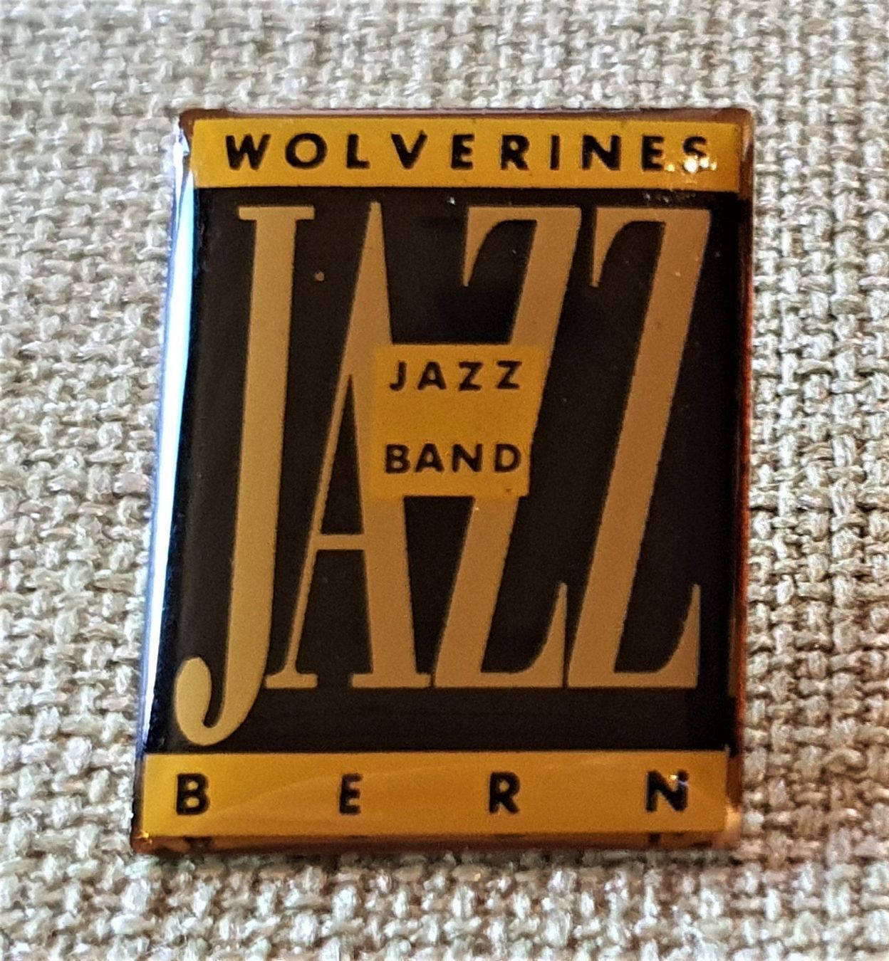 Apparecchi a nastro: E077 - Pin Wolverines Jazz Band Bern – Usato da Reinach BL venduto da Boston-Verkauf