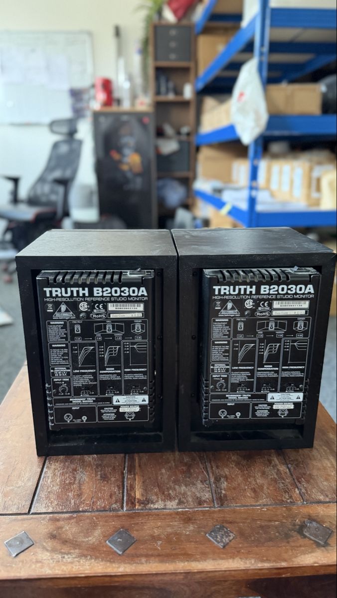 Haut-parleurs: Behringer Truth B2030A Studiomonitore Paar gebraucht – D'occasion à Liestal par Tobiiass 4