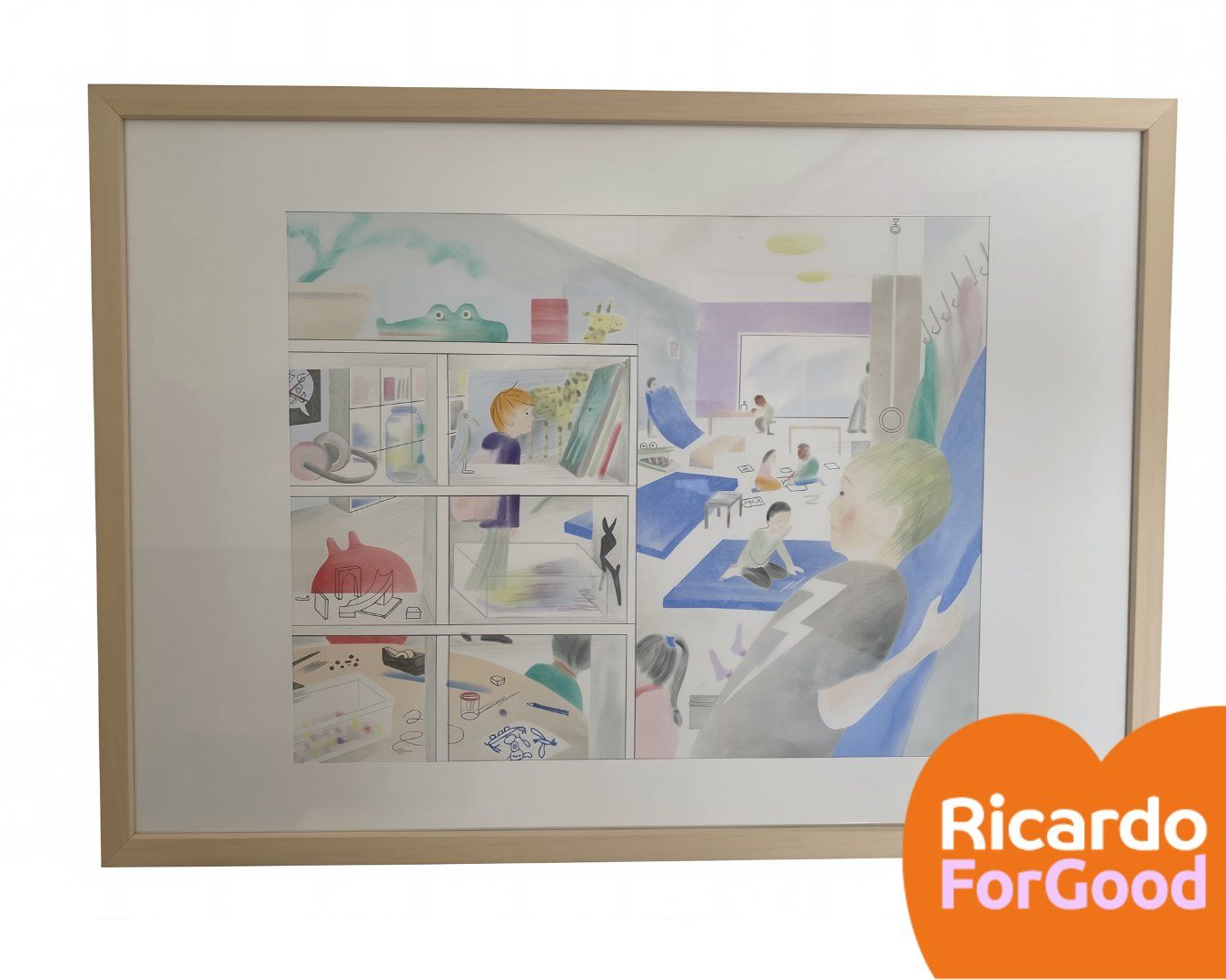 Foto & Immagini: Originalillustrationen Nina Wehrle – Usato da Winterthur venduto da kinderseele_schweiz 1