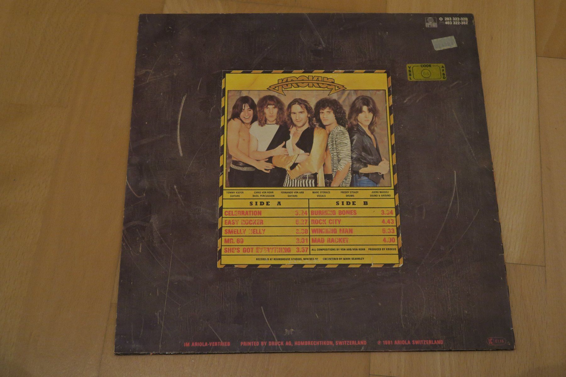 Dischi in vinile: Krokus – Hardware – Usato da Thun venduto da Karibu70 1