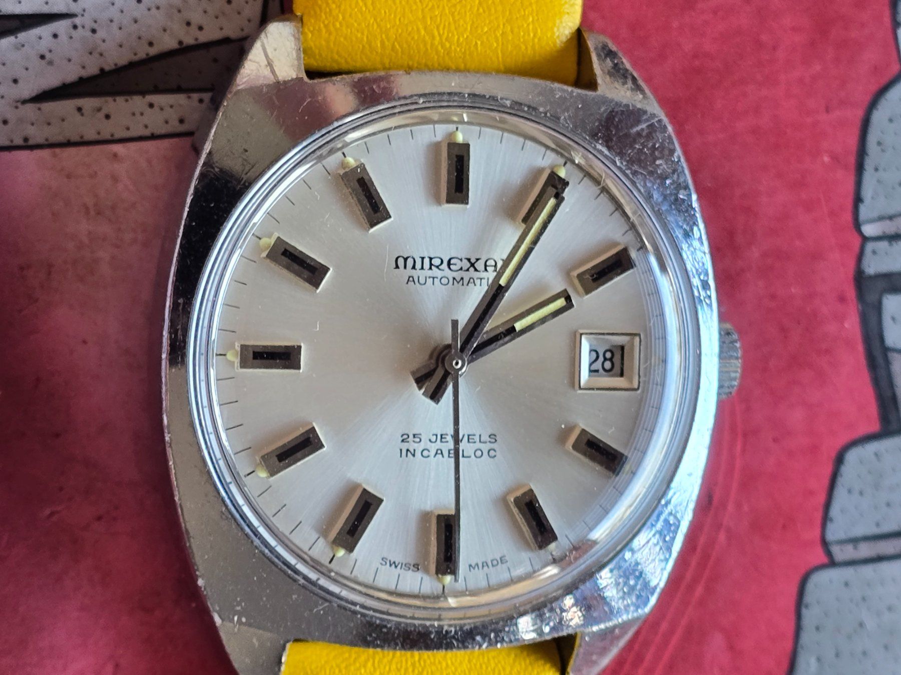 Mirexal Orologi: 448  Mirexal Automatic  Date 25 Jewels – Usato da Muri AG venduto da Corredor 2