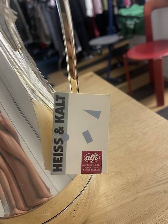 Caraffe: Alfi Studio Saphir Thermoskanne versilbert – Usato da Schlieren venduto da Maximusss76 1