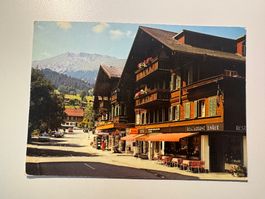 ALTE ANSICHTSKARTE, Lenk Reklame, Dorfpartie