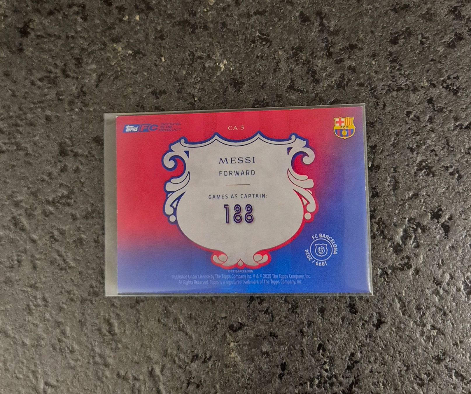 Topps Carte collezionabili: Lionel Messi - Barcelona - Topps – Nuovo (secondo la descrizione) da Burg AG venduto da Danoe 1