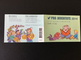 Markenheft 2014 **  Pro Juventute No 63  postfrisch J412-414
