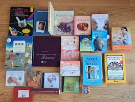 Grosses spirituelles Bücher und Karten Set