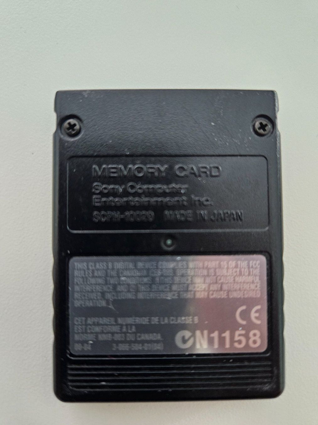 Sony Memory unit & Memory card: PS2 - Memory Card 8MB Schwarz – Usato da Opfikon venduto da Doronadan 1