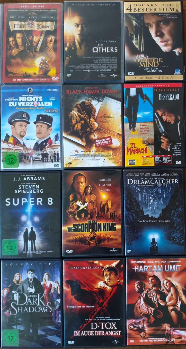 Tutti i DVDs: 44 verschiedene DVDs (Versand möglich) – Usato da Schaffhausen venduto da philscardstore 3