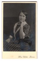 Fotografie Max Wildi, Aarau, edle Dame i
