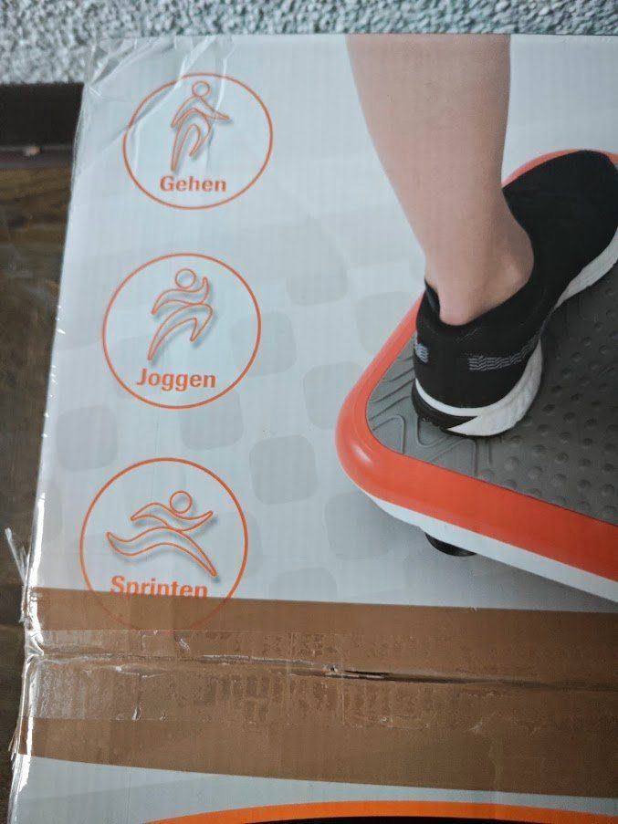 Vibroshaper Hometrainer: NEU Vibro Shaper Trainingsgerät Vibration Platform – Nuovo e nell'imballaggio originale da Toffen venduto da tara987 5