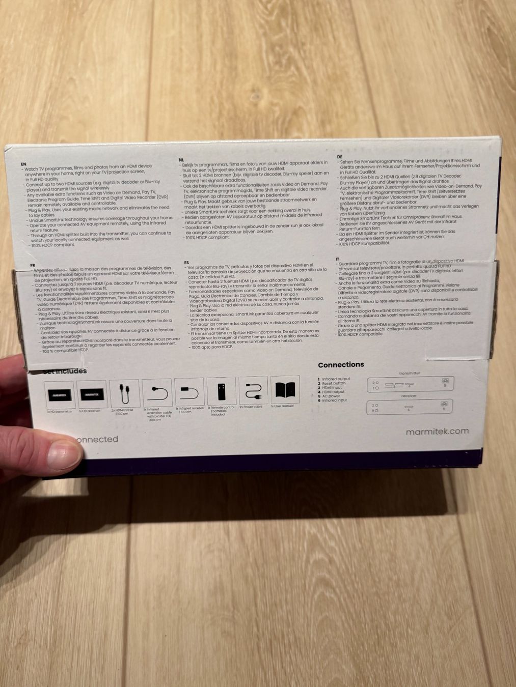 Marmitek Adattatori: HDTV Anywhere HDMI – Nuovo (secondo la descrizione) da Cham venduto da Smidel25 4