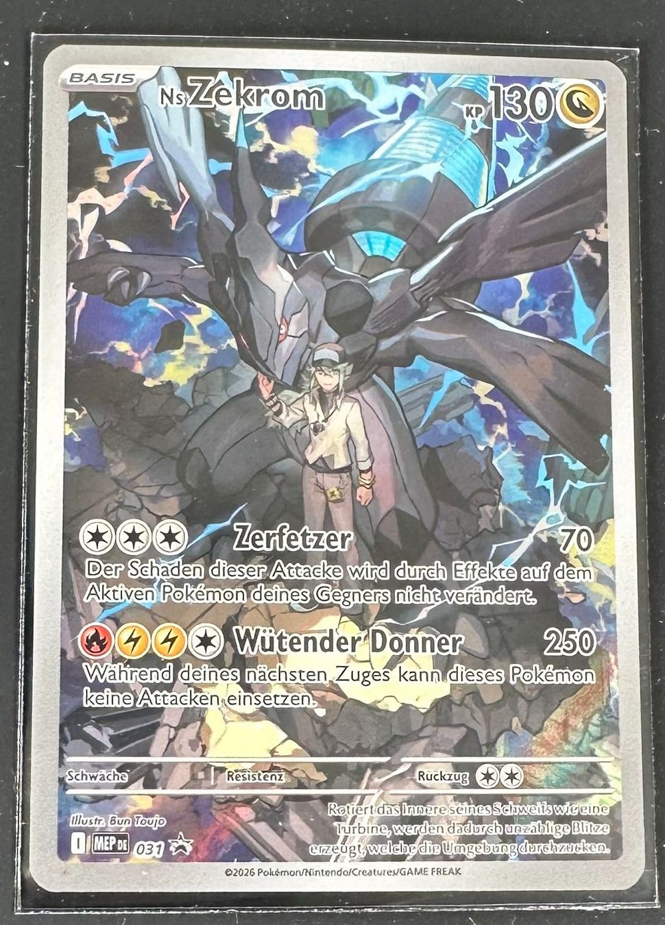 Pokémon Carte collezionabili: Ns Zekrom 031 Promo Deutsch Pokémon – Nuovo (secondo la descrizione) da Dübendorf venduto da TrimTrend