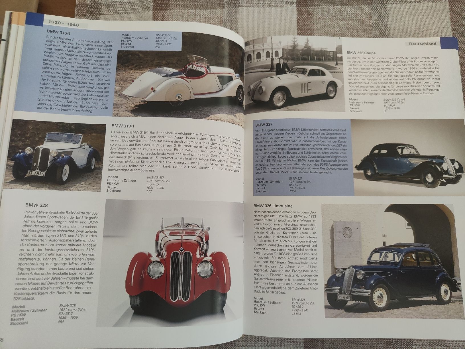 Bücher: Buch 1000 Automobile Geschichte Klassiker Technik – Gebraucht aus Riehen von sulzschnee 4