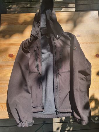 Schwarze Icepeak Jacke mit Kapuze (152, 11-12 Jahre)