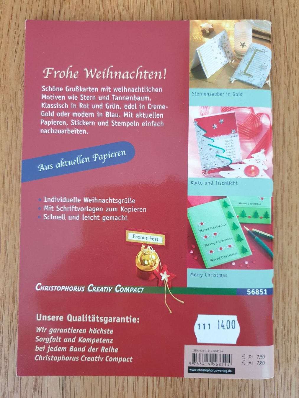 Livres: Weihnachtskarten kreativ gestalten – D'occasion à Möriken AG par pam66 1