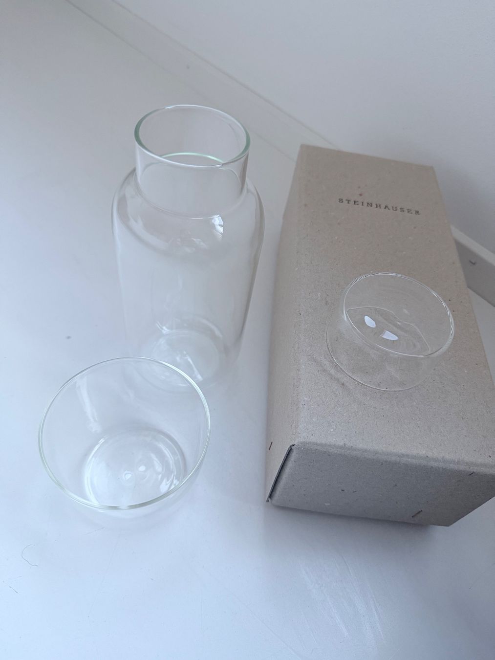 Caraffe: Steinhauser - Karaffe mit Deckel und Trinkglas – Nuovo e nell'imballaggio originale da Zürich venduto da derLaufderDinge 3