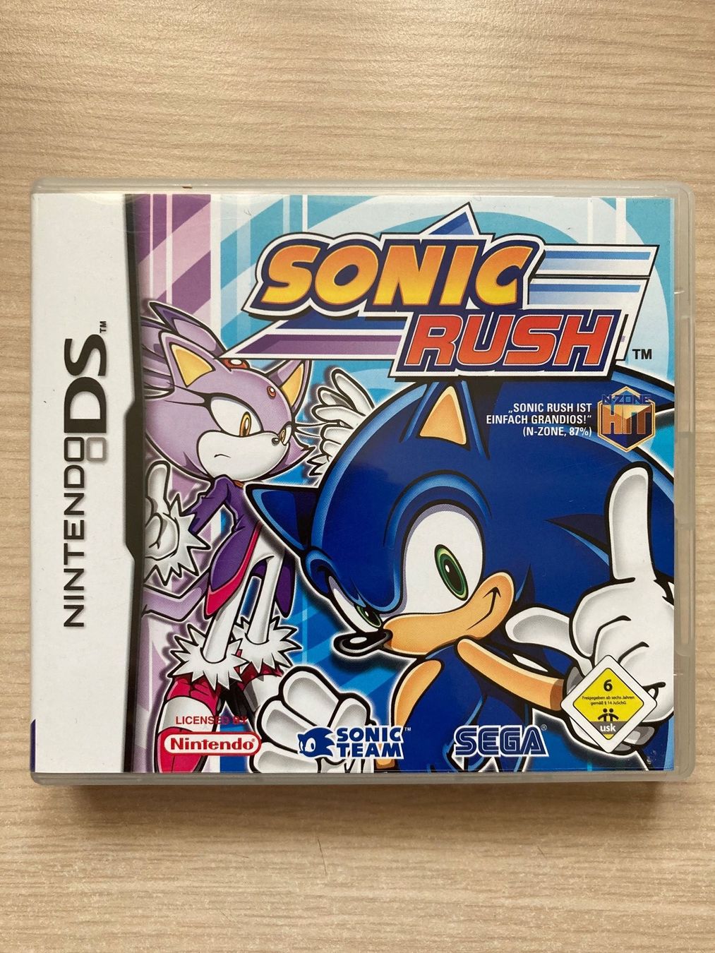 Sonic Spiele: Sonic Rush für Nintendo DS – Gebraucht aus Langenthal von
