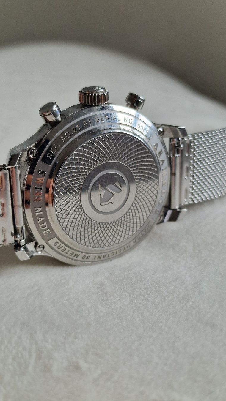 Orologi: Aramedes Zürich Bicompax Chronograph – Usato da Winterthur venduto da Rhomberg1 3