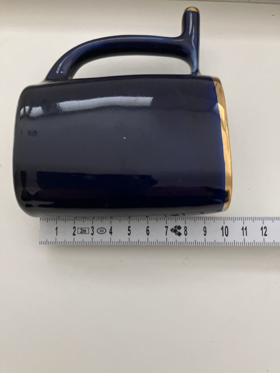 Tassen: URSS vintage Mug- Blau cobalt – Gebraucht aus losone von china06 2