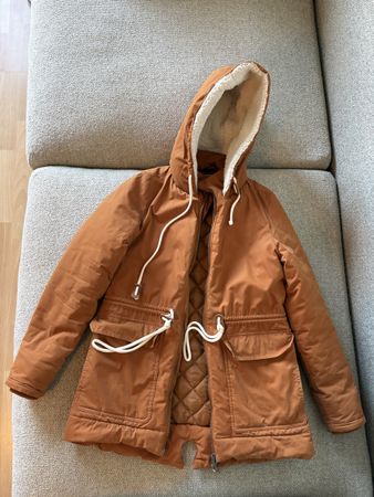 Winterjacke von Twintip orange Grösse S