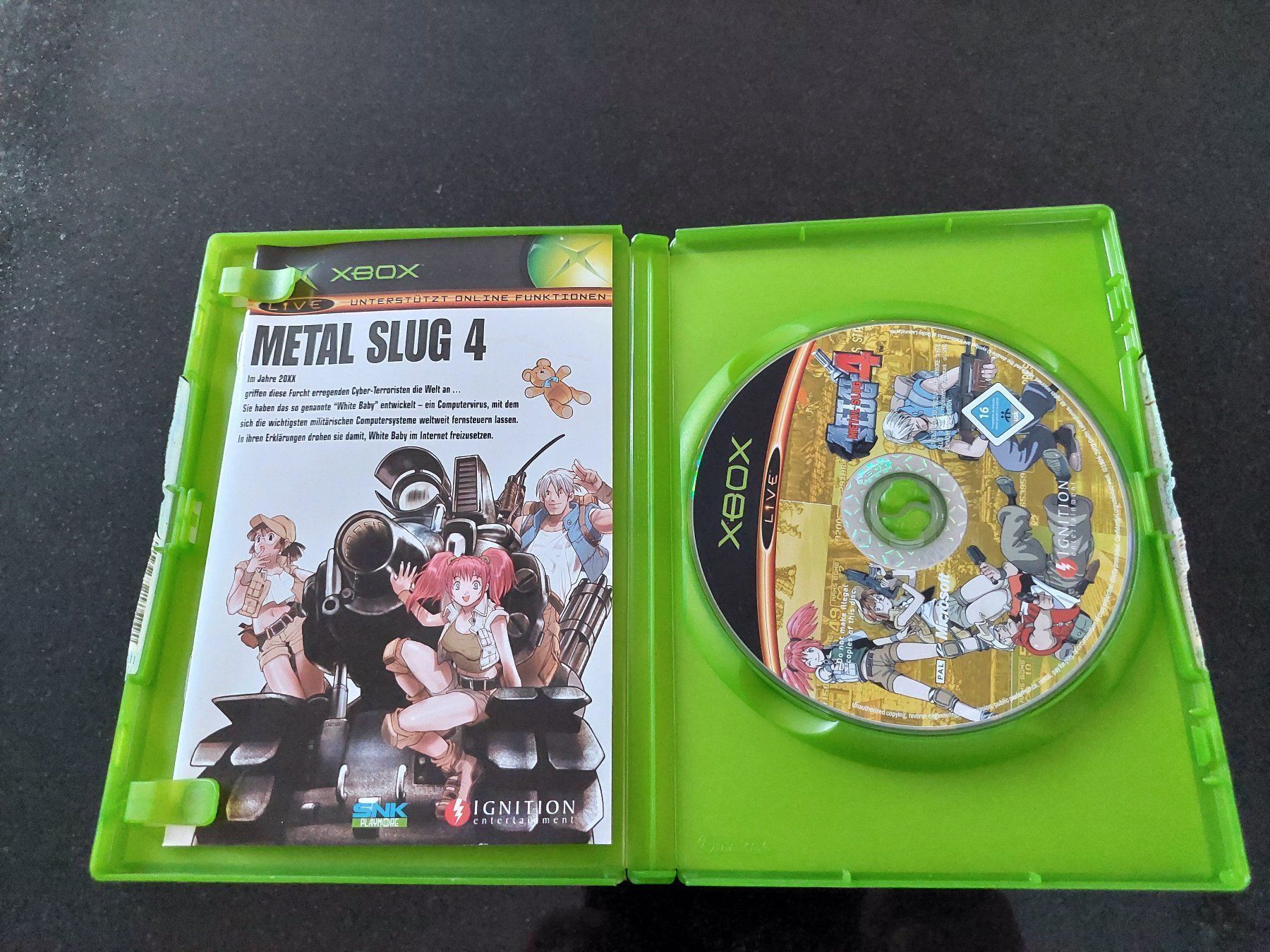 Microsoft Giochi: METAL SLUG 4 (PAL) - XBOX – Usato da Spiegel b. Bern venduto da Natix 2