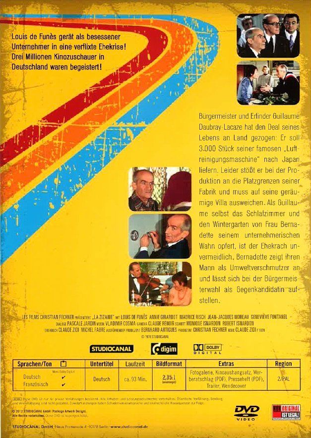 Alle DVDs: Der Querkopf / La zizanie – Neu (gemäss Beschreibung) aus Winterthur von Panam1 1
